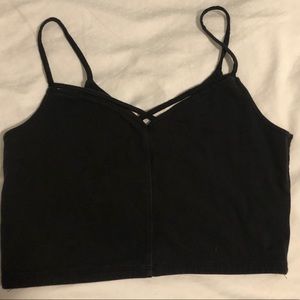 Hollister black tank top